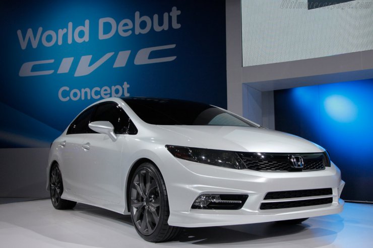 Detroit Motor Show 2011 - Honda Civic Concept 1.jpg