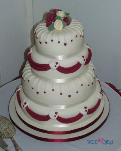 dekoracje okrągłych tortów weselnych - 1 65.jpg