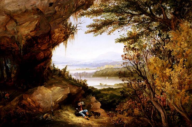 James Hamilton American 1819-1878 - James Hamilton - Scene on the Hudson Rip Van Winkle.jpg