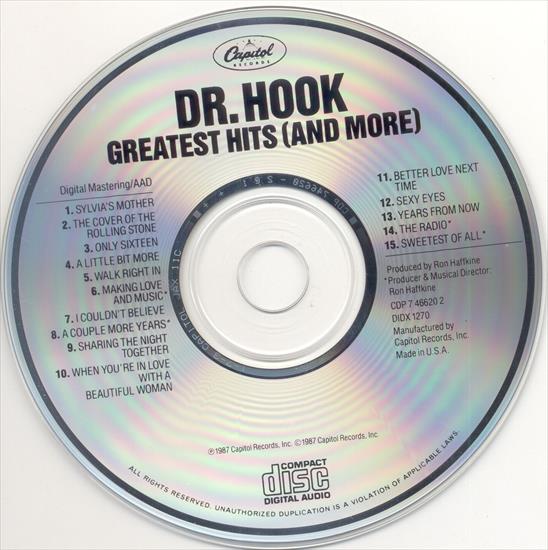 Dr. Hook - Greatest Hits  More - Dr. Hook - Greatest Hits  More CD.jpg