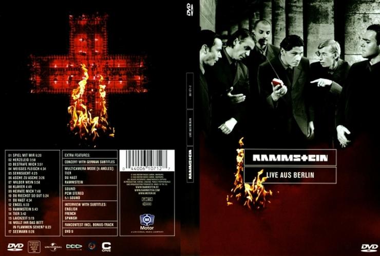 OKŁADKI DVD -MUZYKA - Rammstein - Live aus Berlin.jpg