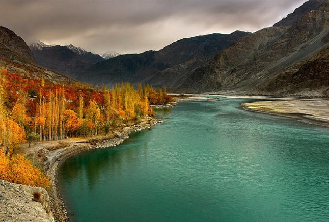 piękno jesieni - fall - Pakistan, Skardu.JPG