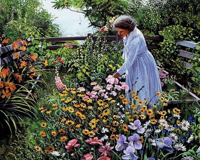 DOM  I  OGRÓD  SUSAN  RIOS  - Art_painting_of_Susan_Rios_06_The_Hillside_Garden.JPG