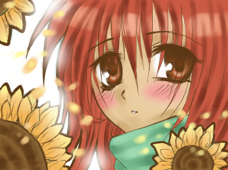 Manga i AnimeGaleria - sunflowers.jpg