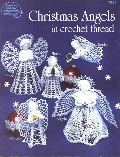 Świąteczne1 - ASN - 1057 - Christmas Angels in Crochet Thread - 01.jpg