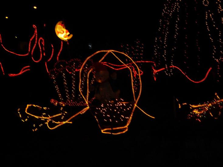 50 tys lampek .. oświetlone domy - Polkowice 25.12.2009 - P1020702.JPG