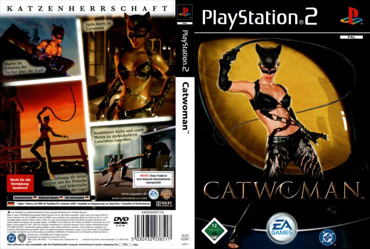 Okladki na gry ps2 - Catwoman_-_German_DVD_PAL_Cover.jpg