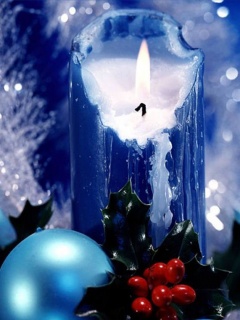 Tapety świąteczne - Candle1.jpg
