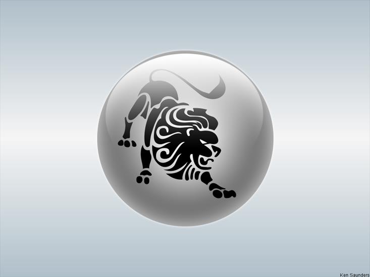 Zodiak 16 czarne na srebrnym tle - Leo.png