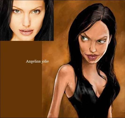 Karykatury gwiazd - Angelina Jolie.jpg
