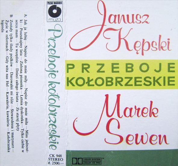 Kołobrzeg 89 Przeboje Kołobrzeskie - Janusz Kępski i Marek Sewen - front.jpg