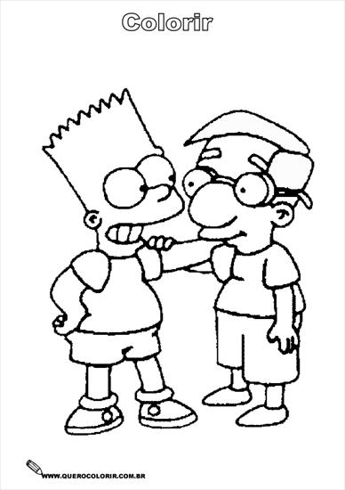 Simpsons - Simpsons - kolorowanka 34.gif