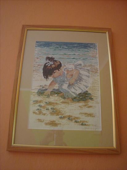 obrazki - Dziewczynka na plaży moje prace.JPG