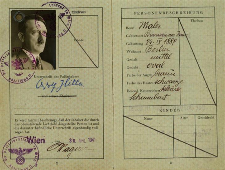 ZDJĘCIA HITLERA - Adolf Hitler - Personalausweis Ss Sa Nazi National Landser.jpg