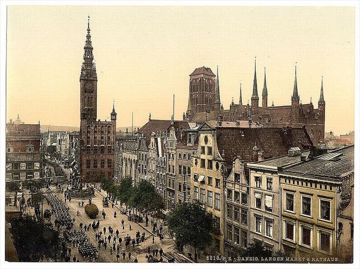 _870r. do 1899r. Starodawny Gdańsk - 1890 - Gdańsk Długi Targ.jpg