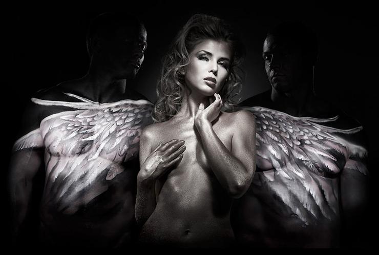 Obrazy - Angel in dark 4.jpg
