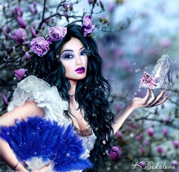 Katarina  Sokolova - Cinderella_in_Magnolia_Garden_by_sokolova_katarina.jpg