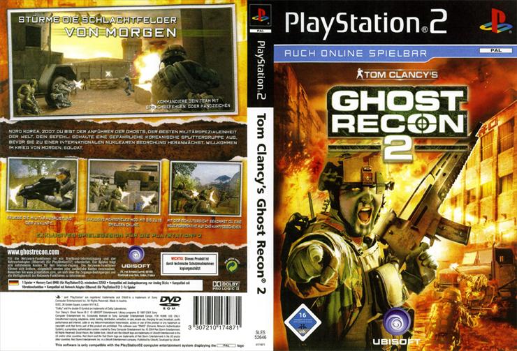 Okladki na gry ps2 - Tom_Clancys_Ghost_Recon_2_-_German_DVD_PAL_Cover.jpg