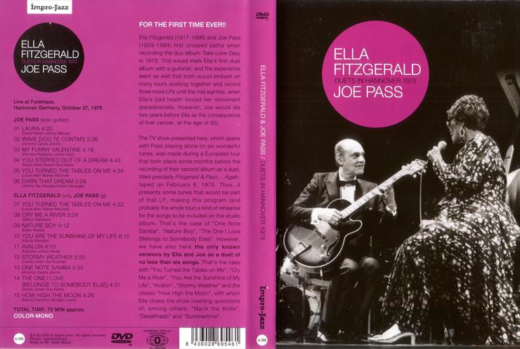 Fitzgerald Ella - Ella Fitzgerald  Joe Pass - Duets in Hannover 1975.JPG