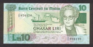 Malta - Malta 1986 - 10 Lirow.jpg