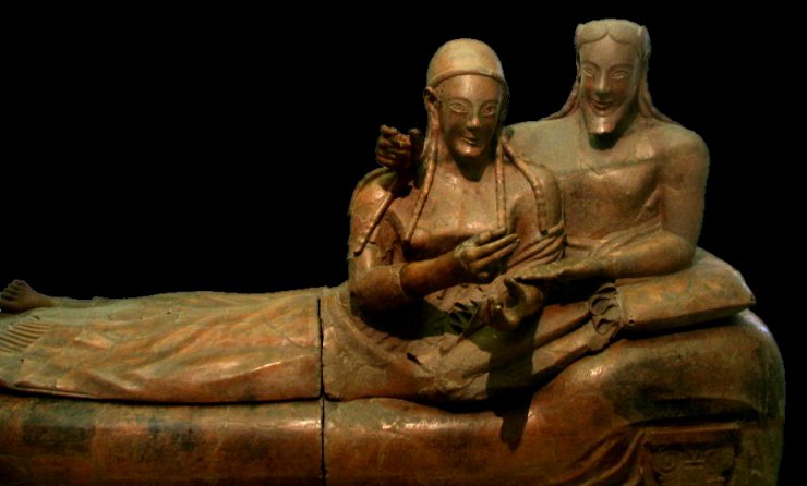 Etruskowie - obrazy - Banditaccia_Sarcofago_Degli_Sposi.jpg