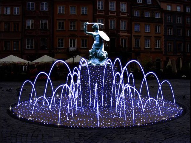Fontanny świetlne - z5987726X,Swiateczne-dekoracje-na-Starym-Miescie-w-Warszawie.jpg