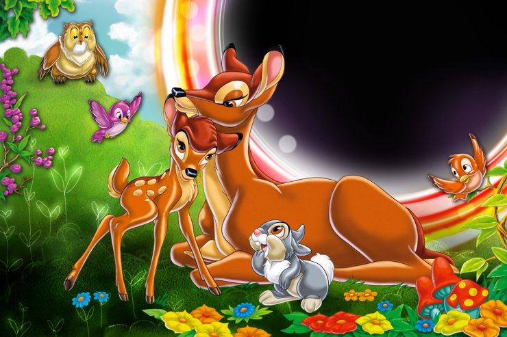 Bambi - Ramka dziecięca 3946.png