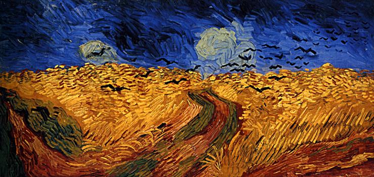 Gogh Vincent van ... - 1890 Vincent Van Gogh   Champ de ble aux Corbeau...0x100 cm  Amsterdam Rijksmuseum Vincent Van Gogh.jpg