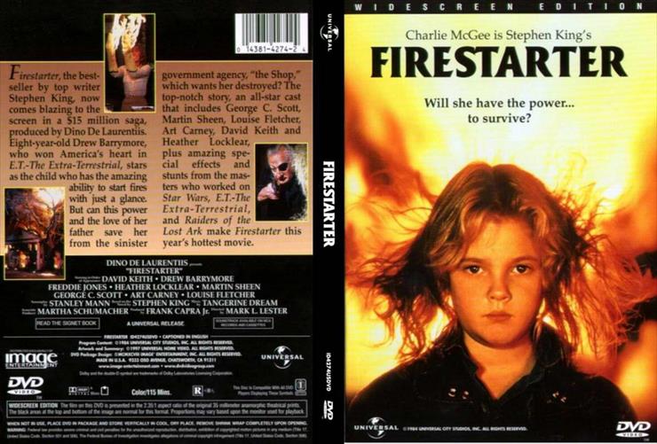 Podpalaczka - Firestarter - Firestarter-DVD-cover.jpg