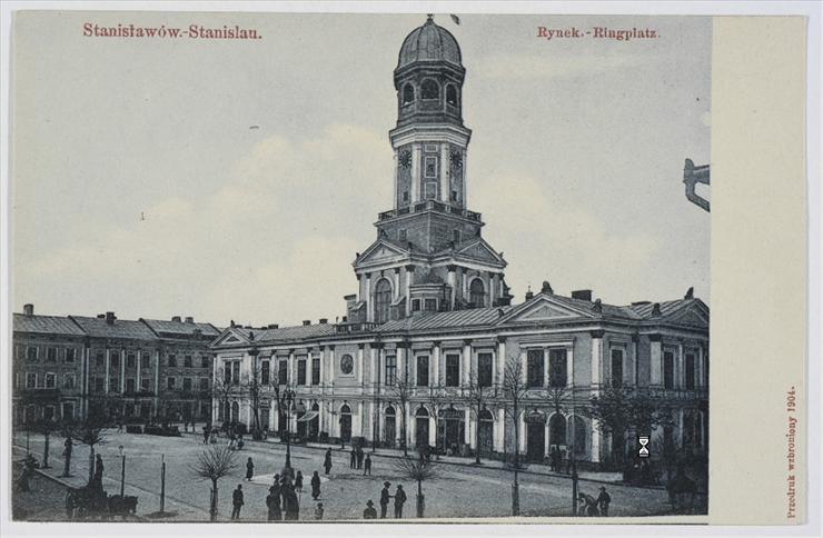 Galicja - STANISŁAWÓW Rynek 1904.bmp