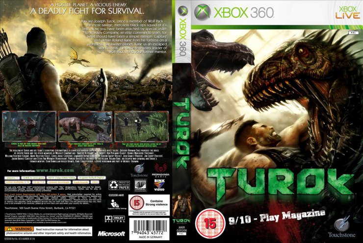 Okładki do gier Xbox360 - Turok_PAL_Custom-cdcovers_cc-front.jpg