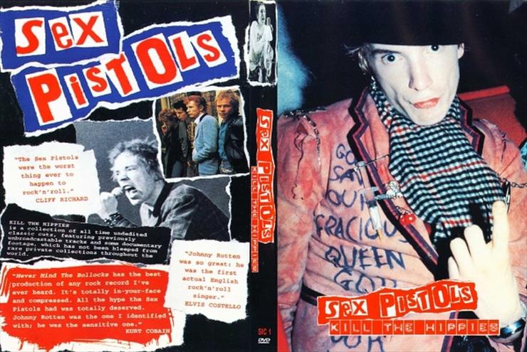 OKŁADKI DVD -MUZYKA - Sex Pistols - Kill the hippies.jpg