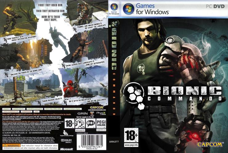 Covery Okładki Gier - Bionic_Commando_Custom-cdcovers_cc-front.jpg