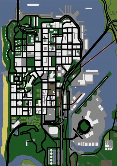Mapy GTA i screen-y - Mapa San Fierro.jpg
