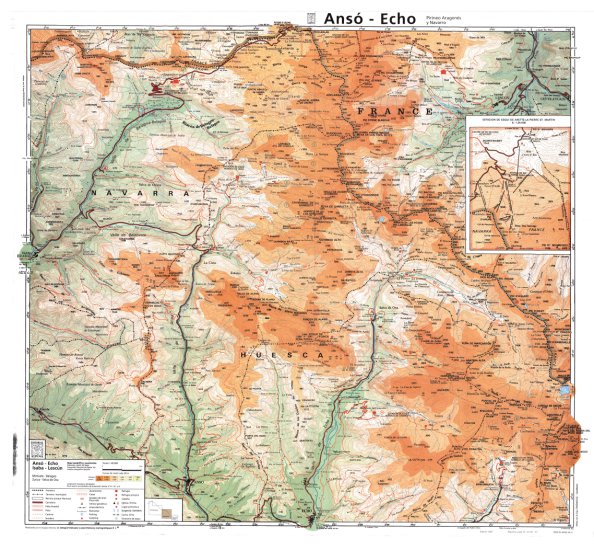 Hiszpania - emap mapagps mapaozi mapas mapa Ansó-Echo-Pirineo Aragons ALPINA 1997 2.JPG