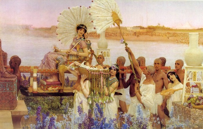 Alma-Tadema Sir Lawrence - 1836-1912 - The Finding of Moses.jpg
