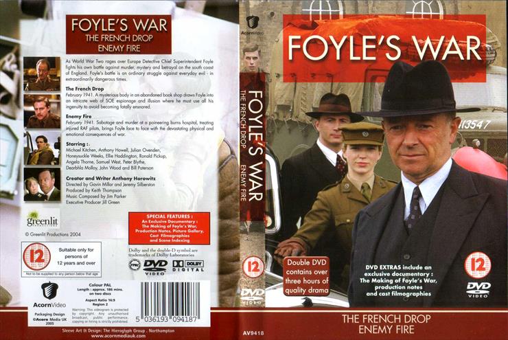 okładki - F - Foyles War - The French Drop and Enemy Fire _ang -400.jpg