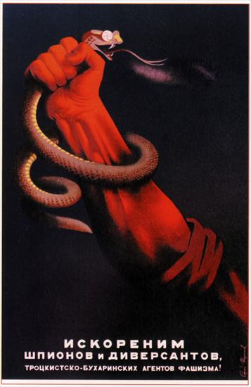 Plakat radziecki 1932-41 - Iskorenim shpionov 1937 Igumnov.jpg