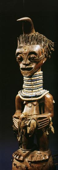 Art Africain - 1801-1900 Statue Songye, Lomani, en bois, clous, per...le Songye, Lomani, out of wood, nails, pearls, Zaire.jpg